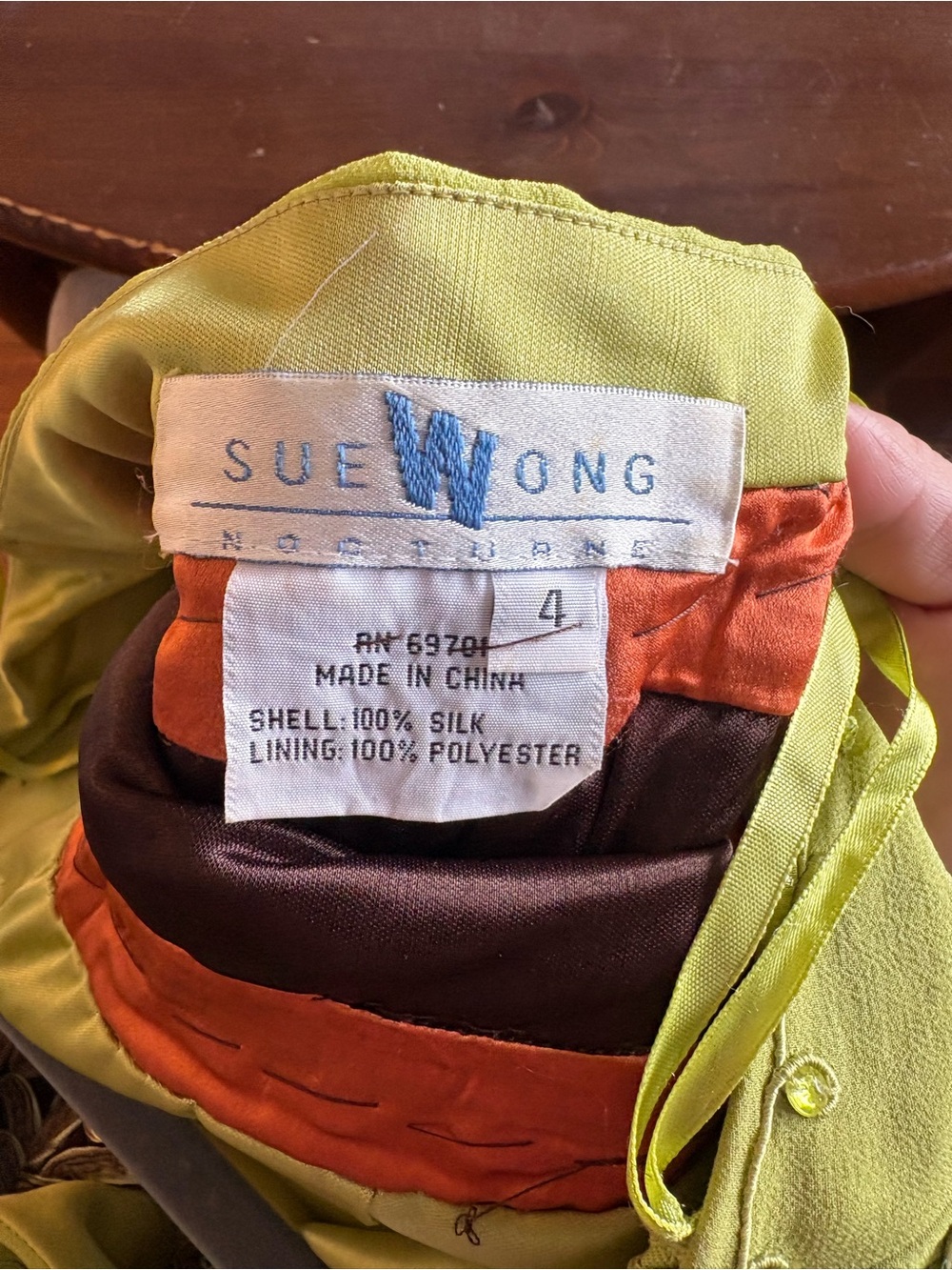 Sue wong dress - Picture 6 of 6